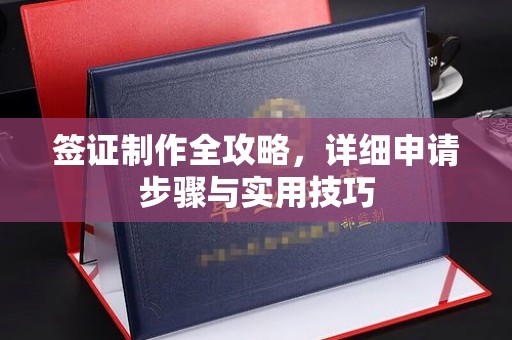 湖口签证制作全攻略，详细申请步骤与实用技巧